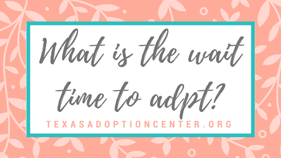 what is the wait time to adopt